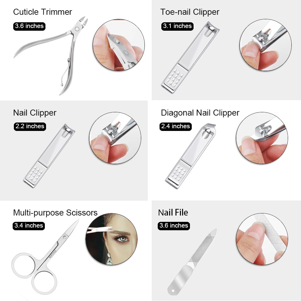 ZIZZON corta uñas diagonal ofrece cortes precisos y ergonómicos.