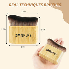 Pelos sintéticos suaves de zmnklry para una aplicación confortable y uniforme.