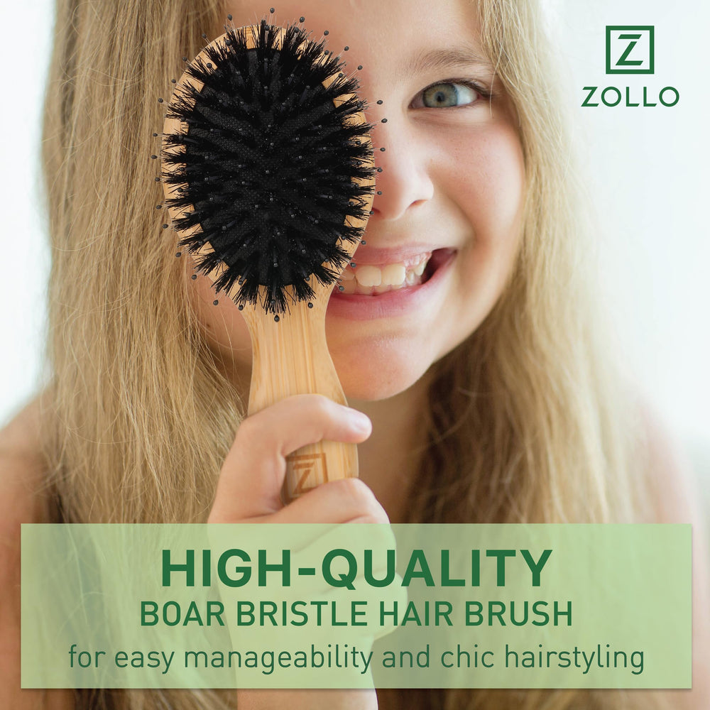 Uso del cepillo Zollo en diferentes tipos de cabello