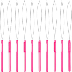 Aguja de bucle Zonon para extensiones con manejo cómodo.