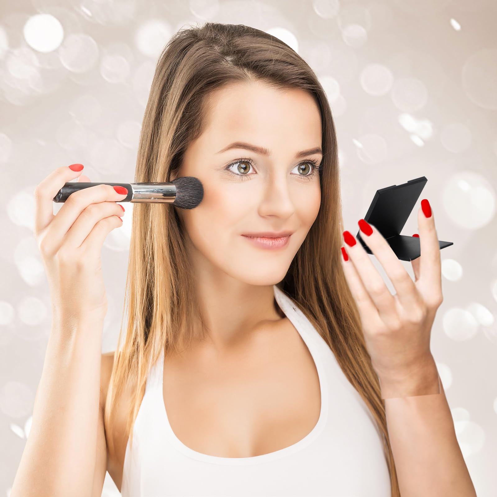 ZOOFOX espejo compacto para salones y uso diario en Belleza.