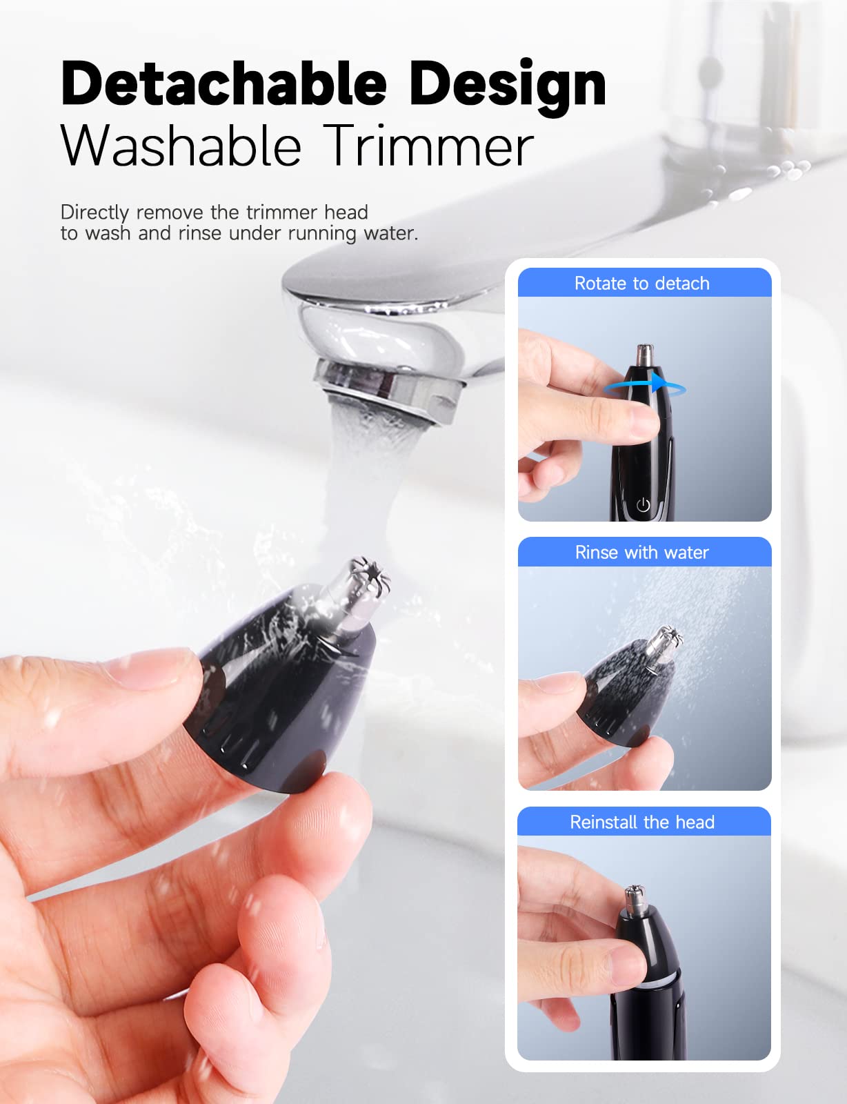 Diseño ergonómico de ZORAMI para uso cómodo durante más tiempo.