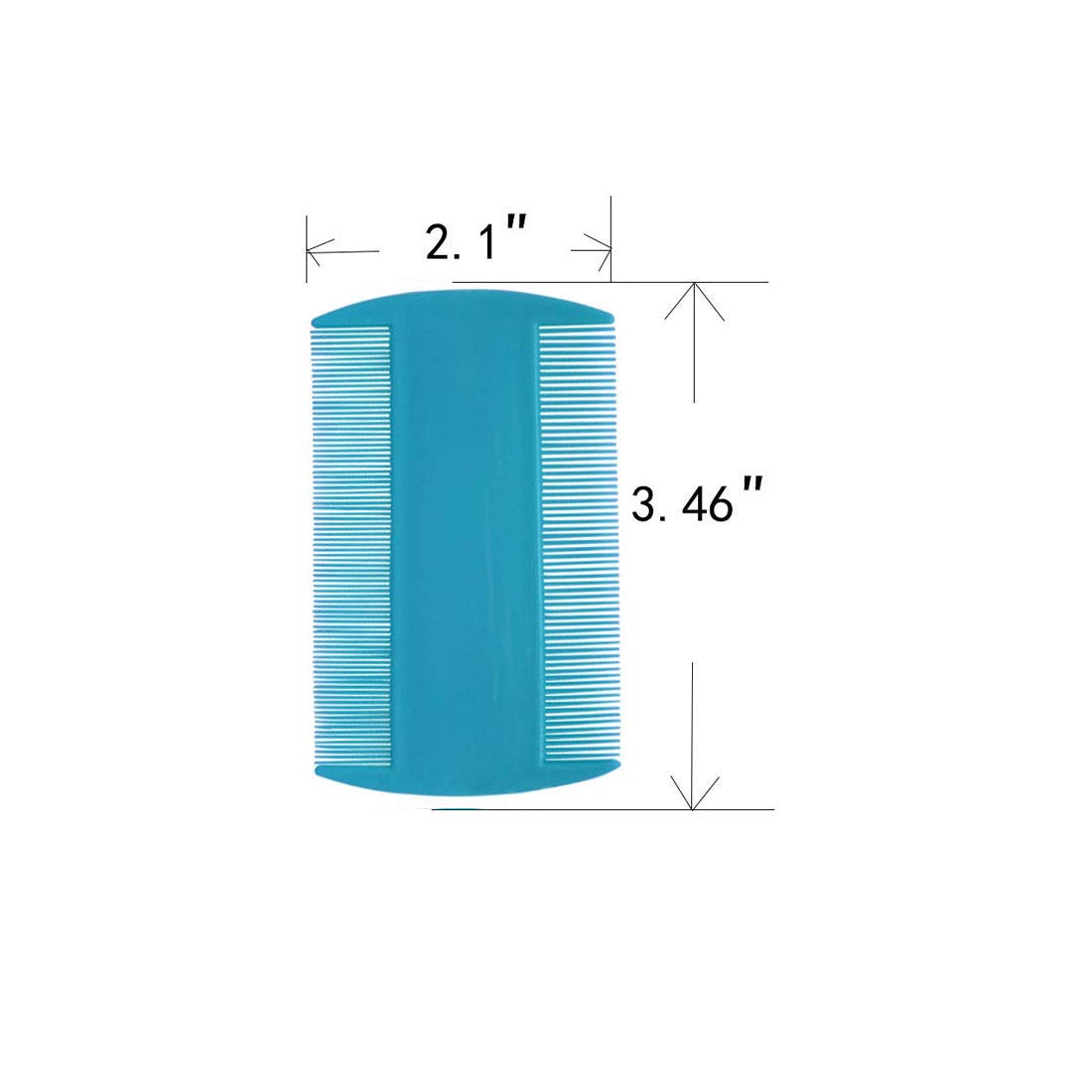 zYoung peine compacto para cabello mojado o seco, fácil desenredar