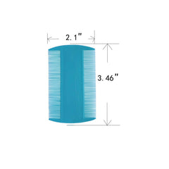 zYoung peine compacto para cabello mojado o seco, fácil desenredar