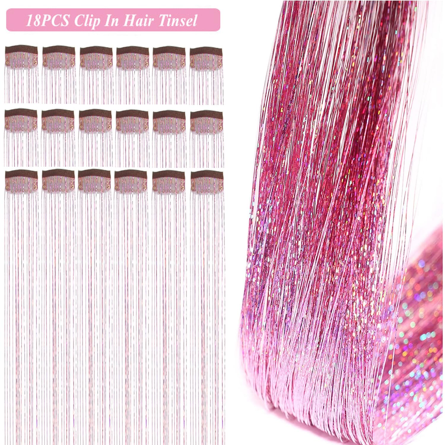ZYXQZYX cintas doradas para cabello, brillo duradero para fiestas.