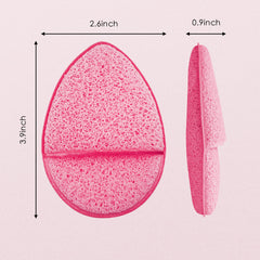 Esponja facial suave y reutilizable ZZJKeep para limpieza suave y cómoda